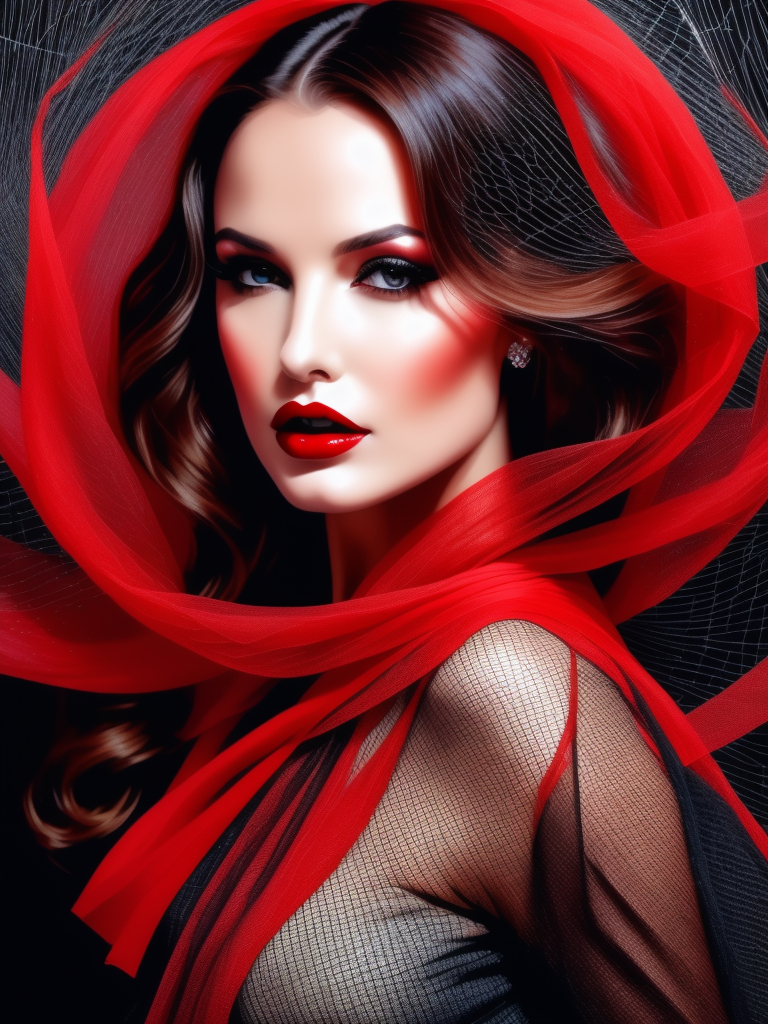 00310-_2212736648_Femme fatale's red lips, Beauty veiling a sharp mind, Web of intrigue spun, digital art.png